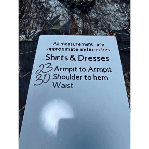 Under Armour Mens Long Sleeve Camo Button-Up Shirt Hunting Outdoor Size L - Picture 11 of 11